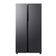 PLUS会员、京东百亿补贴：Midea 美的 BCD-550WKPZM(E） 550升一级能效 双变频 对开门冰箱 超薄嵌入