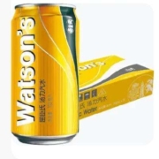24日20点、限1000件、京东百亿补贴：屈臣氏（Watsons）苏打汽水 汤力风味 0脂碳酸饮料 气泡十足 调酒推荐 330ml*24罐
