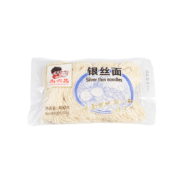 plus会员：尚六品银丝面速食水煮面 半干鲜面 400g*1袋*2件