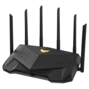 华硕（ASUS）TUF GAMING AX5400全千兆电竞游戏路由器/三端游戏加速/WiFi6路由5400M【2023年5G增强版】