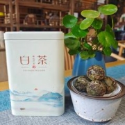 春幡斋 2021年福鼎大白茶小龙女紧压龙珠茶 100克
