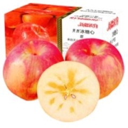 新疆冰糖心苹果红富士 10斤装净重8.5斤 单果80-90mm