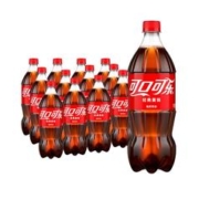 可口可乐 碳酸饮料 含糖可乐888ml*12瓶 4口味可选