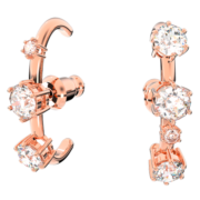 施华洛世奇（SWAROVSKI）新年礼物 施华洛世奇 CONSTELLA 耳环 送女友生日礼物 镀玫瑰金色 5620130