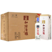 玉泉 黑龙江特产酒 口粮酒送礼酒水 浓酱兼香型 42度和谐清雅人和475ml*6瓶整箱装