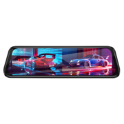 凌度（BLACKVIEW）HS880B APP行车记录仪1296P高清10英寸屏流媒体 前后双录倒车影像