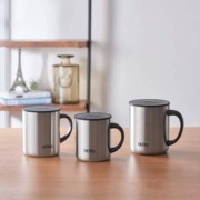 Thermos 膳魔师 JDG-280 带盖真空不锈钢保温马克杯280mL