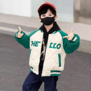 思派熊 男童加绒棒球服
