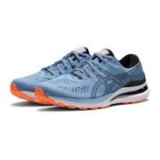 ASICS亚瑟士 男鞋跑鞋稳定支撑运动鞋跑步鞋透气 GEL-KAYANO 28【HB】 蓝色/黑色 43.5