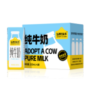 认养一头牛 全脂纯牛奶200ml*6盒装
