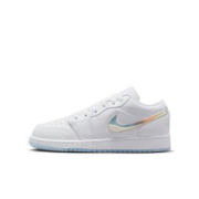 耐克女鞋Jordan 1 AJ1冰雪奇缘流沙白蓝板鞋FQ9112-100