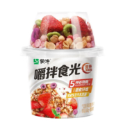 plus会员:蒙牛（MENGNIU）草莓谷物脆 风味酸奶 180g＊10件