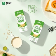 蒙牛 原麦早餐奶 200ml×24盒＊2件