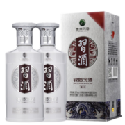习酒银质第三代53度500ml酱香型白酒礼盒装纯粮食口粮酒节日送礼 53度 500mL 2瓶 【双瓶装】