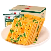 泓一  香葱苏打饼干 咸味1000g 独立包装 1kg 整箱