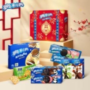 年味奥利奥，一次吃个够：OREO 奥利奥 限定款零食大礼盒 923g 11袋