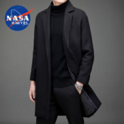 NASA MARVEL 大衣秋冬中长款男款外套