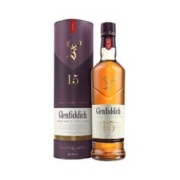 格兰菲迪 宝树行 格兰菲迪15年700ml 苏格兰单一麦芽威士忌 原装进口洋酒