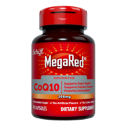 Schiff旭福MegaRed 辅酶Q10 200mg 90粒 美国原装进口 呵护心脑血管 护心脏 辅酶Q10 200mg 90粒
