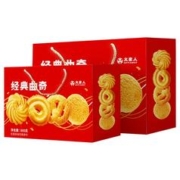 义家人黄油曲奇饼干礼盒装800g