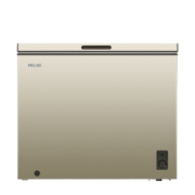 美菱（MeiLing）冰柜301升卧式顶开门家用商用两用减霜冷藏冷冻大容量冷柜一级能效断电保温保鲜小冰箱大型电冰柜 BC/BD-301DT-炫金 301L