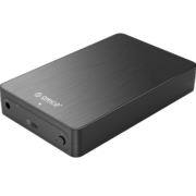 奥睿科(ORICO)Type-C移动硬盘盒3.5英寸USB3.2 SATA串口笔记本电脑台式机外置壳固态ssd/机械硬盘盒子-HM35C3