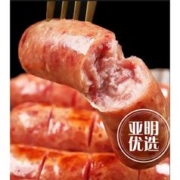PLUS会员：亚明 原味烤肠500g+黑胡椒香肠 500g