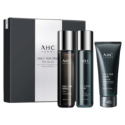 AHC 男士平衡水乳洁套装控油焕亮舒缓补水洗面奶护肤官方旗舰店