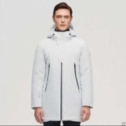 BOSIDENG 波司登 男士连帽羽绒服 B10144341 黑色