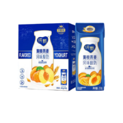 需入会:纯甄 黄桃燕麦风味 酸奶200g×10盒＊3件