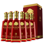 京东百亿补贴：郎酒 郎牌特曲T8 浓香型高度白酒  42度 500ml*6瓶 整箱装