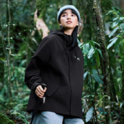 361° 361运动外套女防风防泼水梭织休闲风衣宽松户外登山服