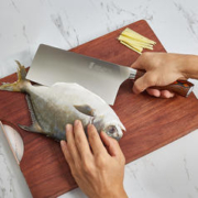 tuoknife 拓 火鸟中式菜刀德国钢切片刀厨师刀家用切肉刀厨房刀具不锈钢主厨刀 火鸟系列菜刀