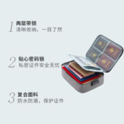 MEIBAOLIN 美宝琳 证件收纳包盒家用家庭证书房产户口本卡包整理箱袋收纳箱
