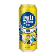 TSINGTAO 青岛啤酒 崂山啤酒 玩啤 全麦白啤 9度 500ml*12听 整箱装*3件