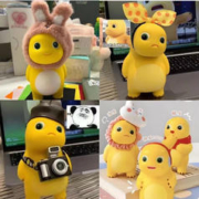 合韵 摆件小奶龙手办盲盒周边公仔可爱桌面车载小摆件男孩女孩玩具礼物 2只