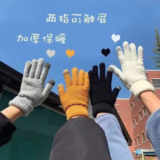 概率券:诗洋 户外出行旅行用品保暖手套 1双  (颜色图案随机发货)