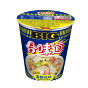 plus会员：日清 方便面  BIG合味道 海鲜风味108g*1杯*2件+凑单品