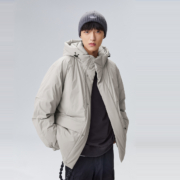 限尺码：PEACEBIRD 太平鸟 男装冬季白鸭绒羽绒服防泼水 多色 BWACC421087
