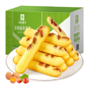 88VIP、需福袋：BESTORE 良品铺子 多肉葡萄棒蒸蛋糕500g