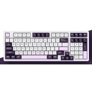 VGN V98Pro 三模机械键盘 水晶酒红 98键 黑加仑