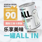 Mo Dou 魔兜 狗罐头375g临期大罐零食牛肉鸡肉狗粮伴侣拌饭狗狗通用型湿粮 牛肉6罐+鸡肉6罐