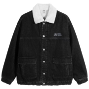 需首购礼金：gxg.jeans 男子加绒牛仔外套