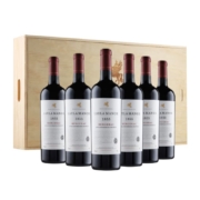 蕾拉法国进口红酒AOP级14度干红葡萄酒LAYLA MANOR木箱礼盒750mlX6