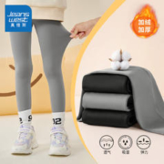 JEANSWEST 真维斯 儿童加绒鲨鱼裤 加厚保暖瑜伽裤