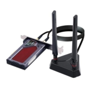 Fenvi WiFi7无线网卡BE200英特尔AX210台式机电脑5374M千兆三频2.4G/5G/6G蓝牙5.2千兆PCIE接口wifi接收器