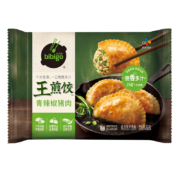 plus会员、需首购:必品阁王煎饺 青辣椒猪肉味 210g 6只装
