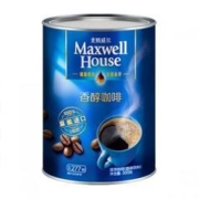麦斯威尔 罐装醇黑速溶咖啡500g