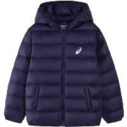 京东百亿补贴：asics 亚瑟士 童装 轻薄不肿羽绒服外套 001黑色 130cm