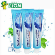 LION 狮王 White亮白牙膏 防蛀固齿脱渍护龈（原装进口）冰凉薄荷160g